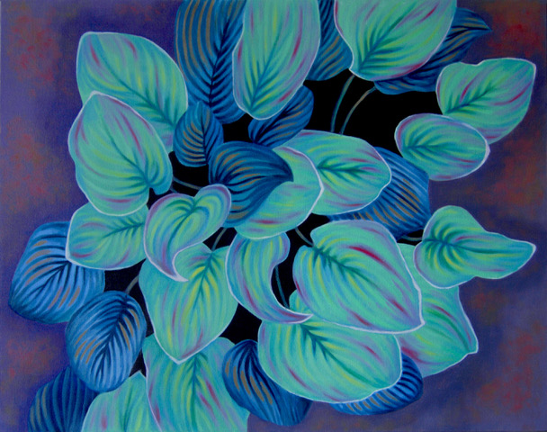 Painting of leaves