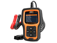 Orange and black car code scanner