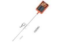 Orange rectangular digital reading with long metal probe